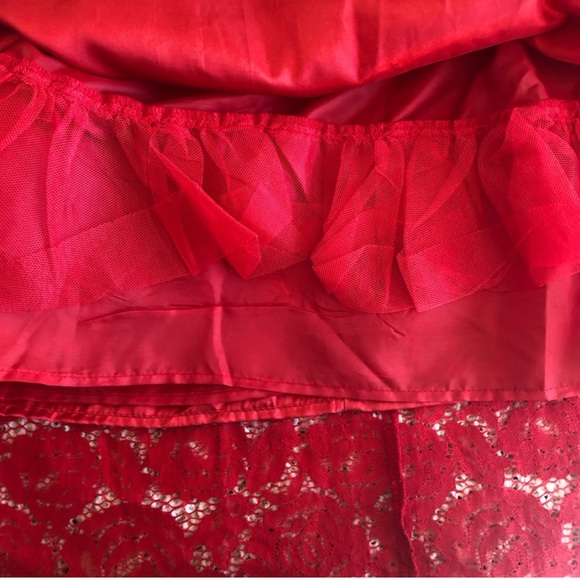 Justice, red lace dress - Picture 9 of 12